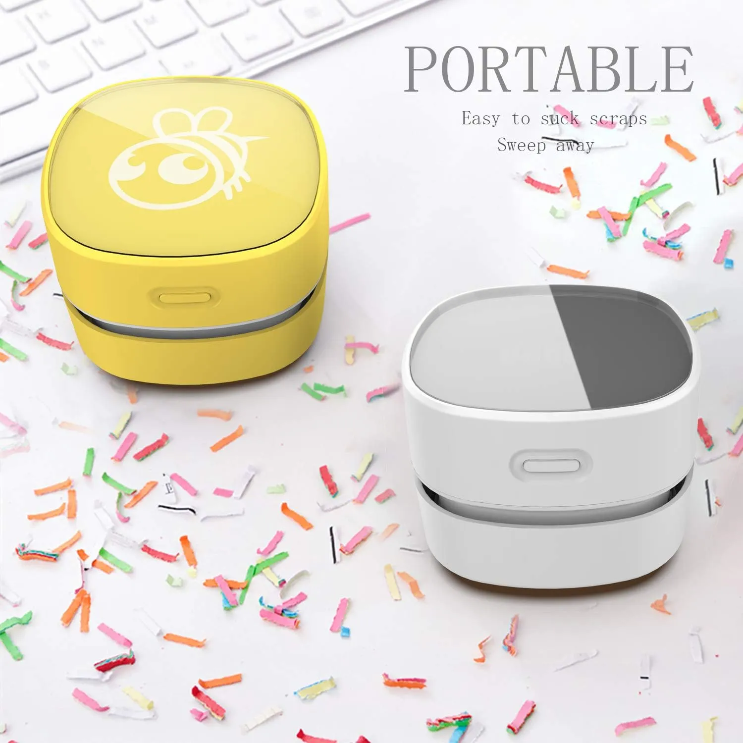 ODISTAR Desktop Vacuum (Mini Table Dust Sweeper)